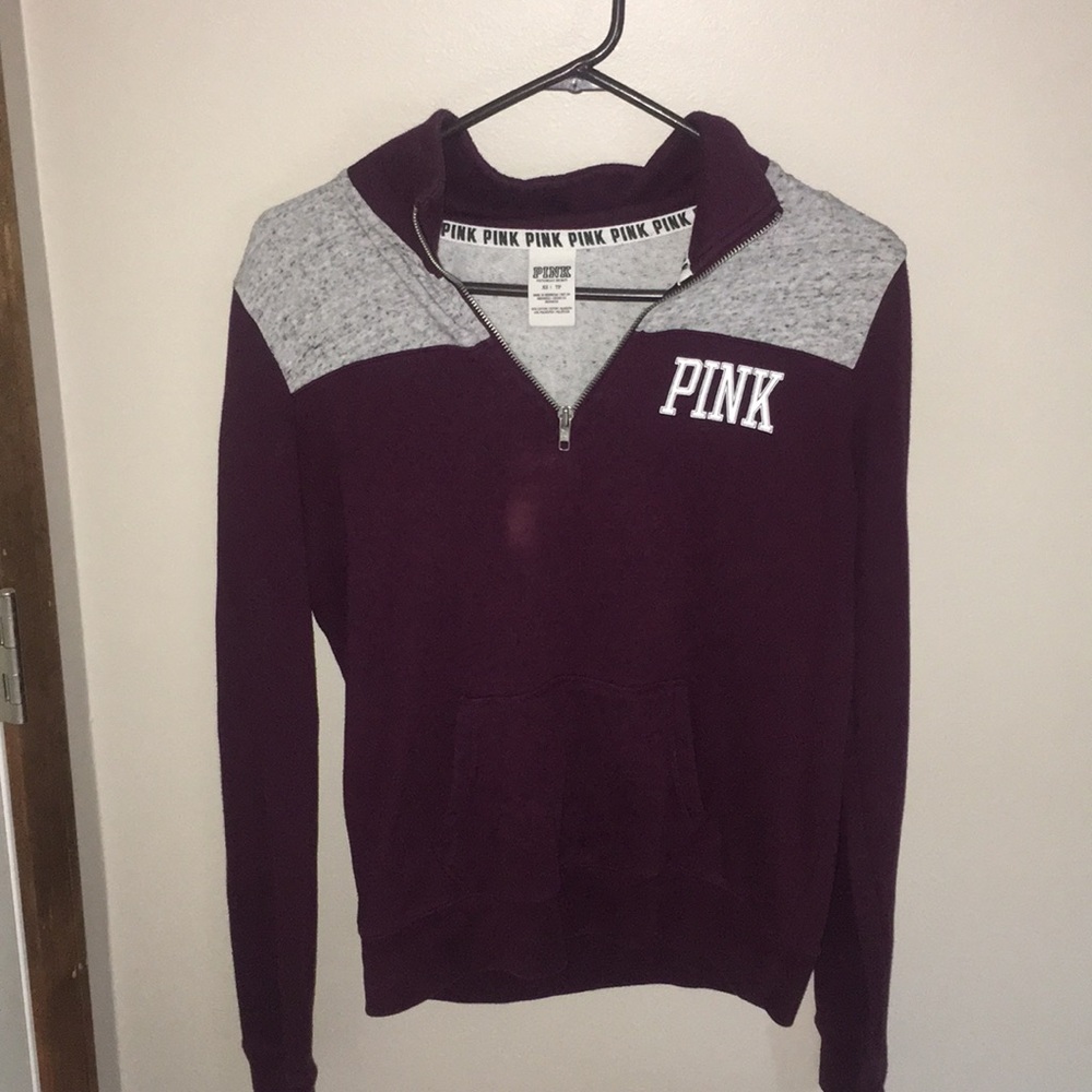 Quarter zip from Pink